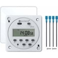 thumbnail image 1 of 16-Program Digital Timer Plug with LCD Display & Waterproof Housing, 1 of 5