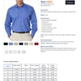 thumbnail image 2 of Camisa de sarga de Manga larga Van Heusen 13V521 Scarlet S, 2 of 2