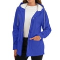 thumbnail image 3 of Rosvigor Womens Sherpa Coats Winter Fleece Jackets Women Windproof Warm Parkas Coats with Hood, 3 of 9