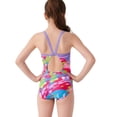 thumbnail image 4 of Girl Swimsuit Purple Toddler One Piece Swimsuit Quick Drying Kids Bathing Suits 7-8 Years, 4 of 4