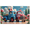 5A, variant on Patriotic Theme American Flag Vintage Car Banner Decorative Design for Independence Day Celebration Event Decor