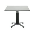 thumbnail image 5 of OFM 36" Multi-Purpose Square Table with Metal Mesh Base, in Gray Nebula (KMT36SQ-GRYNB), 5 of 13