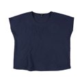 thumbnail image 1 of Camiseta básica Alfani Mujer Cuello Redondo Azul Oscuro XL, 1 of 2