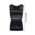 thumbnail image 5 of Naittoop Gilets de Mise en Forme pour Hommes Style Fin en Maille Haute Élasticité Corset Veste Boutonnée, 5 of 5