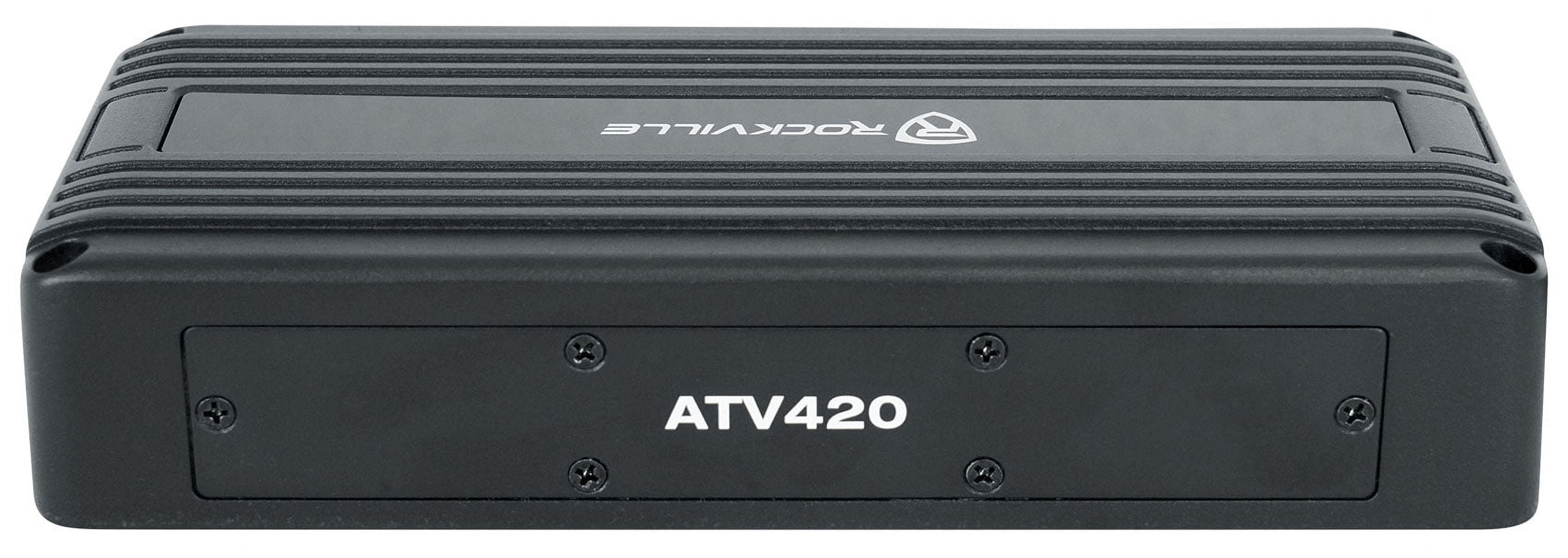 Rockville ATV420 V2 4 Channel UTV/Motorcycle Bluetooth Amplifier