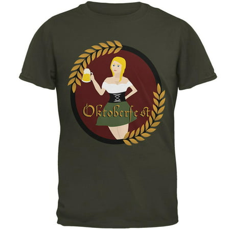 Oktoberfest German Beer Wench Maiden Mens T Shirt (The Best Oktoberfest Beer)