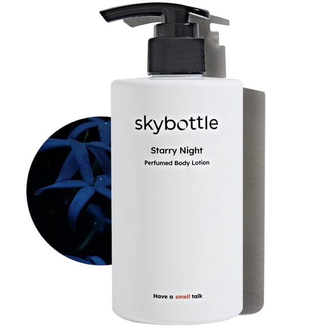 skybottle Loción corporal perfumada con bomba de rápida absorción, cuidado de la piel coreano, loción perfumada de almizcle de jazmín ylang ylang para mujeres y hombres, niñas, regalo de San Valentín,
