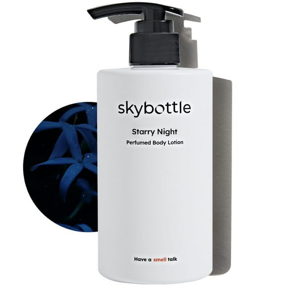 skybottle Loción corporal perfumada con bomba de rápida absorción, cuidado de la piel coreano, loción perfumada de almizcle de jazmín ylang ylang para mujeres y hombres, niñas, regalo de San Valentín,