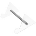 thumbnail image 5 of KAKOWELY keyboard holder Portable Clear Acrylic Keyboard Stand Detachable Design Mechanical Keyboard Stand Keyboard Holder For Office Home And Computer Shops, 5 of 5