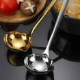 thumbnail image 5 of 304 Stainless Steel Oil Separator Spoon - Fat Skimmer Ladle for Soup & Gravy (3 Sizes: 9.25"/11.4"/12") Hot Pot Grease Strainer for Home & Commercial Kitchen, 5 of 6