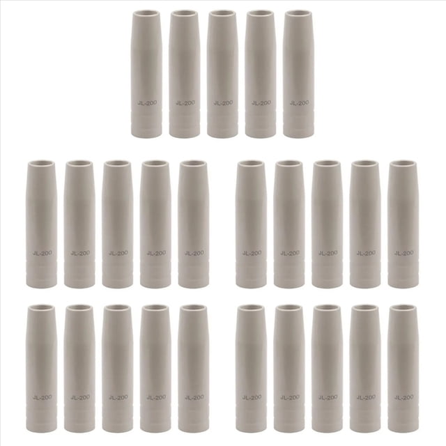 25 Uds 200A Boquilla de Protección de Revestimiento de Soldadura Blindada Protección de Escoria de Soldadura Antiadherente Protección de la Máquina de Soldadura