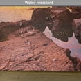 thumbnail image 6 of Ambesonne Nature Place Mats Set of 4, Harbor Sea Shore Sky, Standard Size, Multicolor, 6 of 6