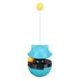 thumbnail image 1 of Dispensador de golosinas para gatos, juguete, dispensador de comida para gatos, juguetes interactivos, bola, rompecabezas, juguete de alimentación, lago para mascotas, azul, 1 of 5