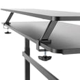 thumbnail image 2 of Stand Steady 55" Clamp-on Desk Shelf - Extra Large Surface Supports 3 Monitors - Sturdy 4.5 ft Monitor Stand Riser Easily Attaches with Clamp - No Screws Needed! (Extra Large 55 Inches), 2 of 7