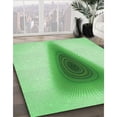 thumbnail image 3 of Ahgly Company Machine Washable Indoor Rectangle Transitional Jade Green Area Rugs, 8' x 12', 3 of 7