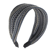 Vocoste Wide Headbands for Women Extra Wide Bohemia Headband Large Head Bands Dark Green