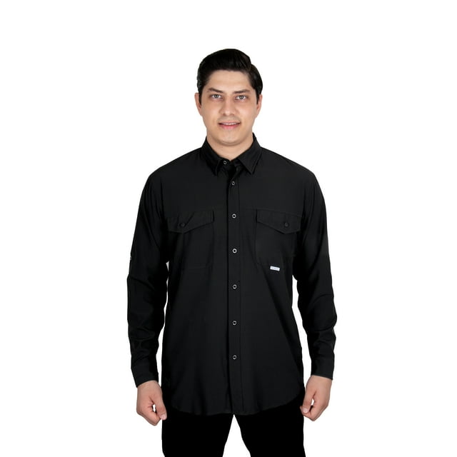 CAMISA NOMAD HARDWEAR PESCA NEGRO L