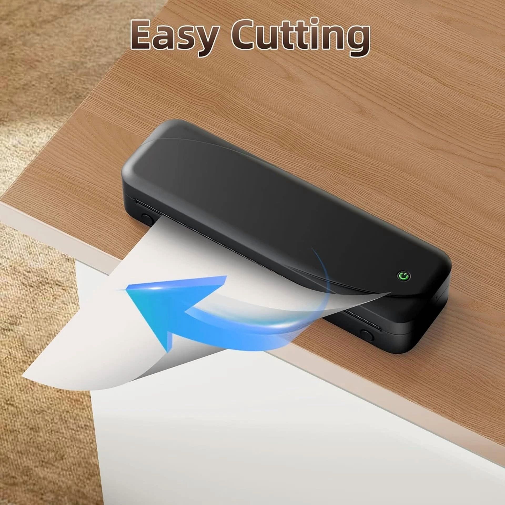 BUTTERFLY- 2 Rolls A4 Thermal Printer Paper 8.5" Width 7M Long For Itari M08F M832 Phomemo