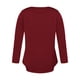 thumbnail image 5 of Camiseta de manga corta con cuello en V para mujer: top con estampado «Love», poliéster, tallas S-XXXL, tallas EE. UU./Reino Unido/UE, informal/para todas las estaciones, 5 of 5