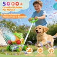 thumbnail image 5 of JoyStone Automatic Bubble Machine Toys for Toddlers, Push & Handheld Bubble Lawn Mower with Lights, Rechargeable Bubble Blower Toy for Kids Ages 3–6, Green, 5 of 13