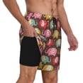 thumbnail image 2 of Fotbe Cute Elephants Traje de Baño para Hombre – Shorts de Natación de Secado Rápido con Forro y Bolsillos-XX-Large, 2 of 6