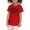 Red, variant on KAOOCXU Toddler Boy Girl Summer T-Shirt First Day Of School Shirt In My Preschool Shirts Relaxed Fit Cozy Tee Clothes