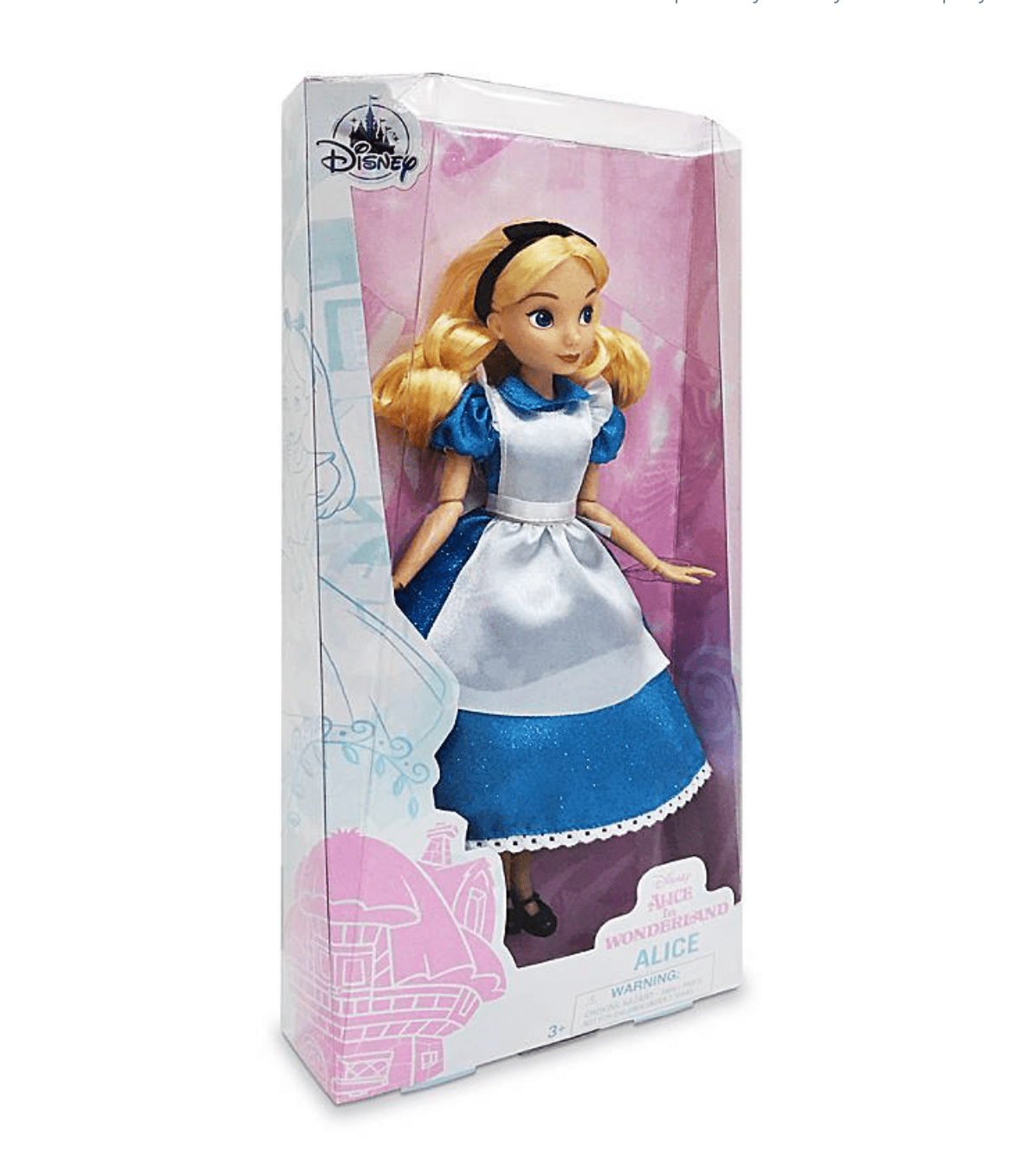 Disney Store Alice in Wonderland Classic Doll New with Box