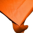 thumbnail image 2 of Faux Silk Dupioni Tablecloth Orange, 2 of 2