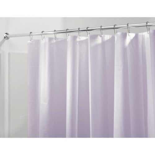 Shower Curtain Mould With Magnets Free PEVA Frost Colour 183.0 x 183.0 cm 