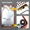 thumbnail image 5 of Corded Landline Telephone with Adjustable Volume & Ringtone, Clear Sound Vintage Phone, Old Fashioned Desk Senior Telephone Decor for Home Office Hotel, 5 of 7