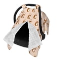 thumbnail image 2 of Naloa Cute Squirrel Baby Car Seat Cover, Breathable Baby Carrier Cover, Multiuse Baby Carrier Cover & Nursing Breastfeeding Cover, 2 of 5