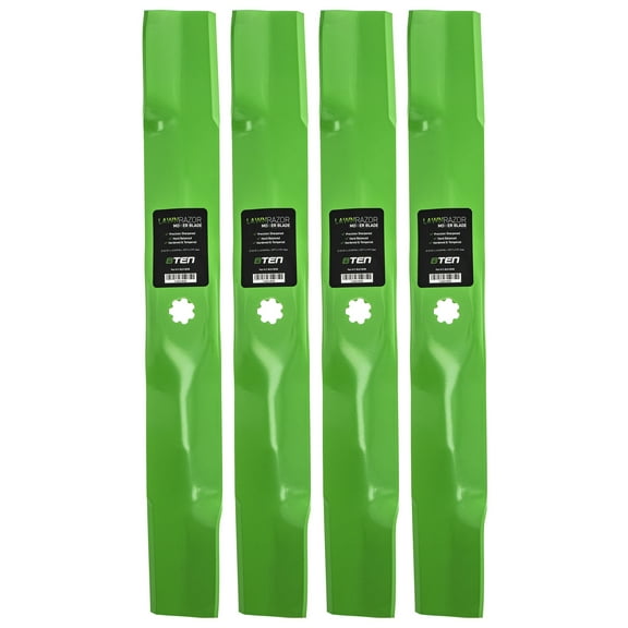 LawnRAZOR High Lift Blade for John Deere 42 inch LT160 4 Pack 810-CBL2250D
