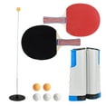 thumbnail image 4 of Durable Plastic Base Table Tennis Net Racket Set,  Elasticity Made Of Seamless ABS Portable Table Tennis Set, For Outdoor Indoor, 4 of 8