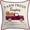Beige, variant on Jordan Manufacturing 16" x 16" Reserved for the Dog and Pawprint Black Novelty Reversible Square Outdoor Throw Pillow with Welt