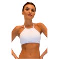 thumbnail image 3 of VF-Sport - Bikini Top, High Neckline Halter (White, 3X), 3 of 6