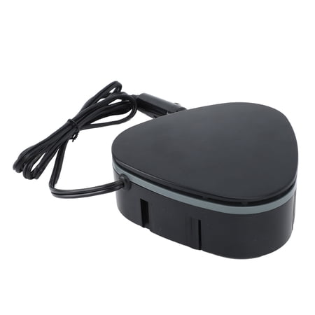 BIMZUC 12V Portable Car Heater Defroster 150W Quick Heating Auto Windshield Defogger, Demister and Fan with 360 Degree Rotating Base Model (4.7x4.7x2.0 inches / 12x12x5 cm)