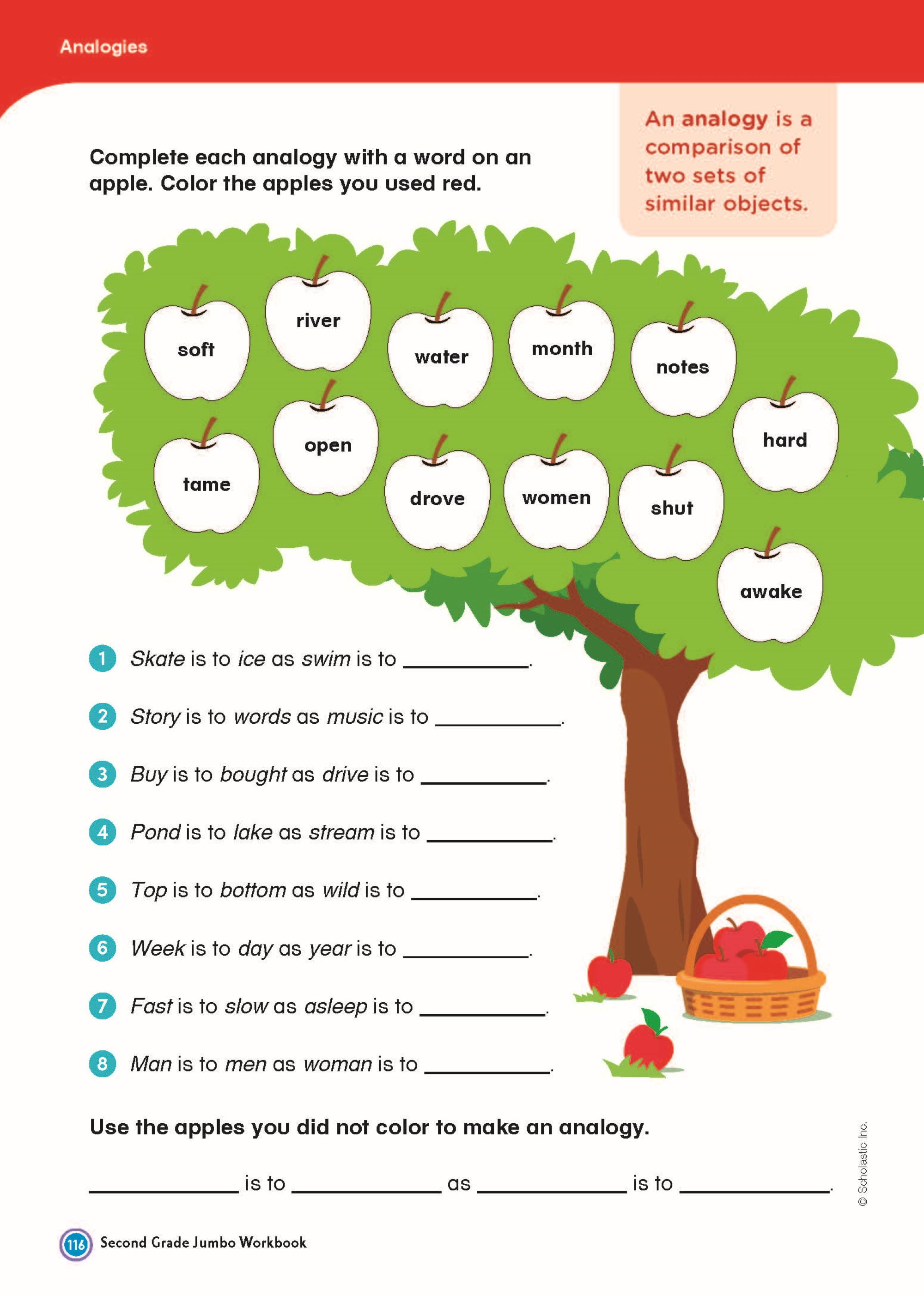Scholastic Second Grade Jumbo Workbook