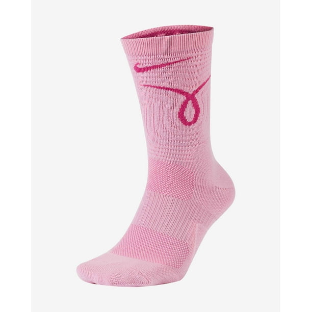 Nike Breast Cancer Basketball Pink Elite Socks CK6770-632 Size 12-15 - Walmart.com