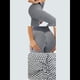 thumbnail image 4 of Leggings Levanta Glúteos para Mujer, Control de Abdomen, Entrenamiento, Yoga, Cintura Alta, de Gimnasio. Gris L, 4 of 7
