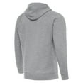 thumbnail image 3 of Men's Antigua  Heather Gray NASCAR Advanced Auto Parts Victory Raglan Pullover Hoodie, 3 of 3