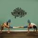 thumbnail image 5 of Billuyoard Aplique y retire fácilmente calcomanías de pared de gimnasio para una apariencia perfecta Etiqueta de pared con citas motivacionales Decoración del hogar, 5 of 6