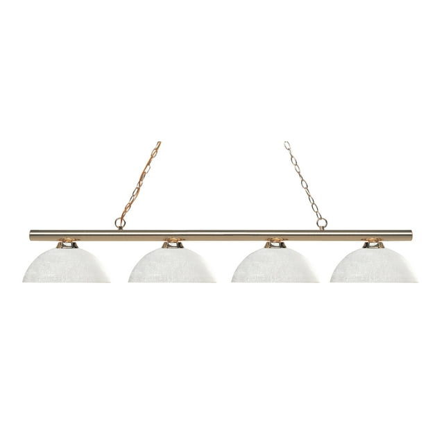 Z-Lite 24204-D14 Sharp Shooter 4 Light 86" Wide Billiard Chandelier