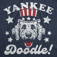 thumbnail image 2 of Womens Funny T Shirts Yankee Doodle Dog Sarcastic Fourth Of July Graphic Novelty Tee for Ladies Womens Graphic Tees, 2 of 9