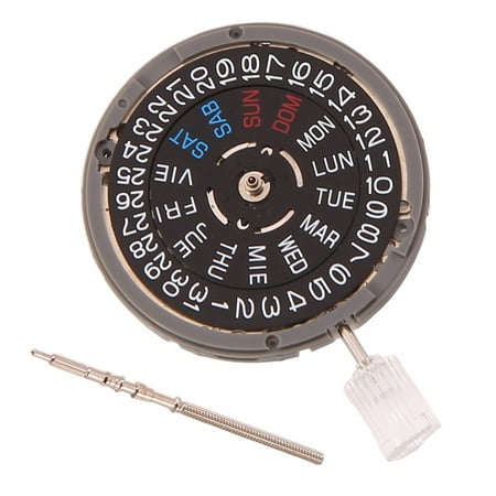 

Automatic Movement NH36/NH36A Self-Winding Mechanical Quick Date/Day Setting 3.8 O Clock Crown 24 Jewels Black