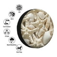 thumbnail image 4 of Yiaed Starfish and Sea Shells Print Tire Wheel Cover, Waterproof Spare Tire Cover Fit for Jeep, Truck,Trailer, RV, SUV, Camper and Most Vehicle-17 inch, 4 of 6