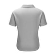 thumbnail image 5 of Mens Cotton Pinstripe Short Sleeve Button Down Shirts Old Money Style Business Casual Regular Fit Office Work Cardigan Shirt Summer Lightweight Breathable Tops with Pocket, 5 of 5