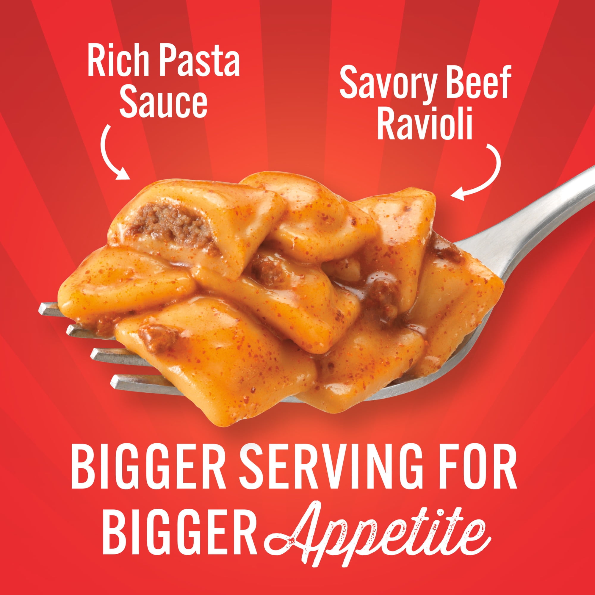 3 pack) Chef Boyardee Mini Ravioli, Beef Ravioli in Pasta Sauce