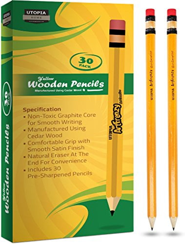 Frenzy Wood-Cased 2HB Pencils