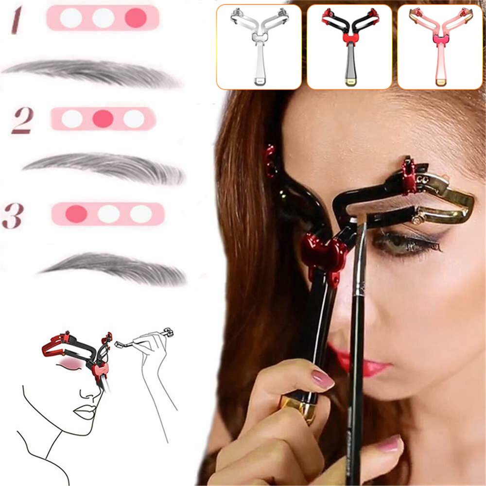 eyebrow shapes stencil adjustable reusable eyebrow stencil makeup