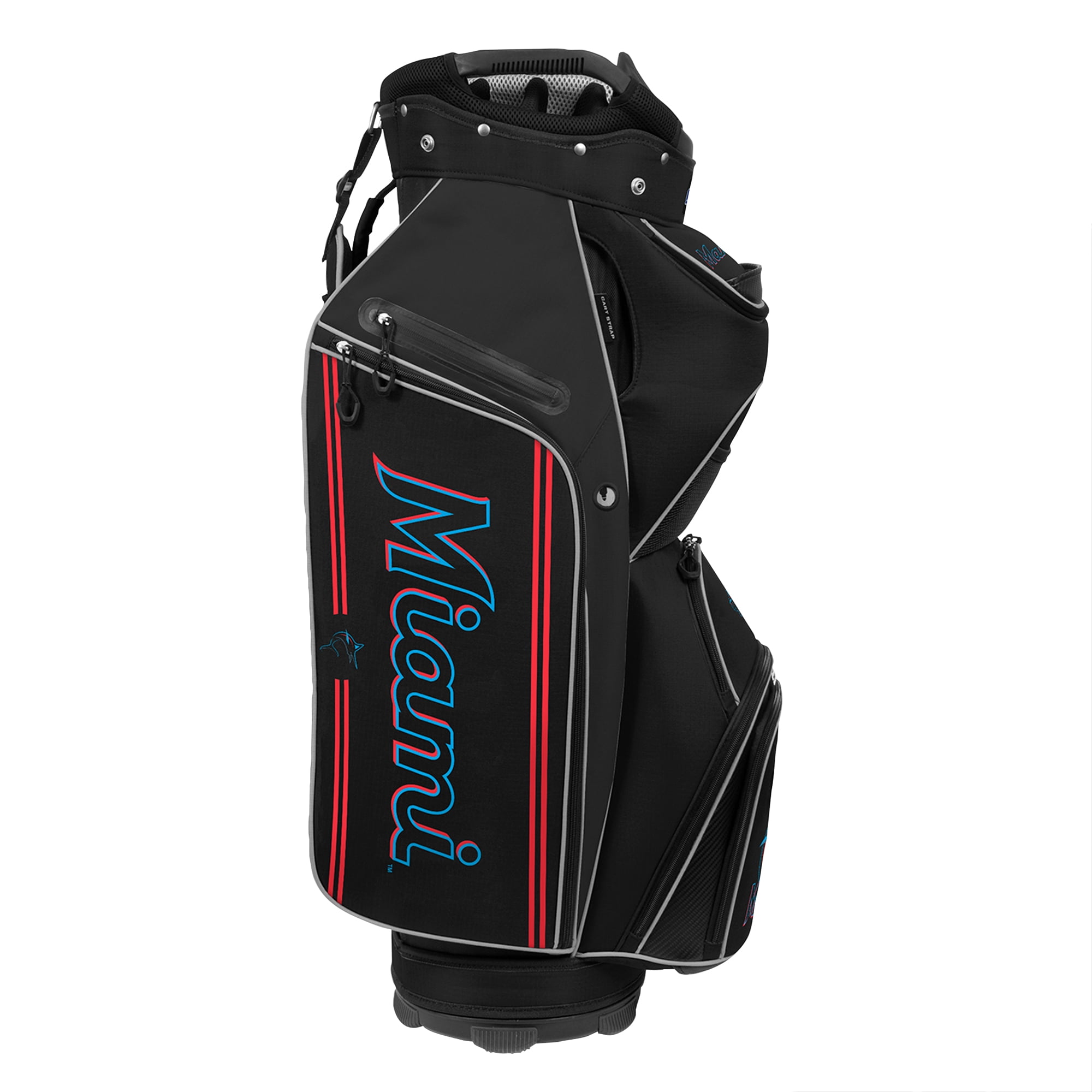 WinCraft Miami Marlins Bucket III Cooler Cart Golf Bag